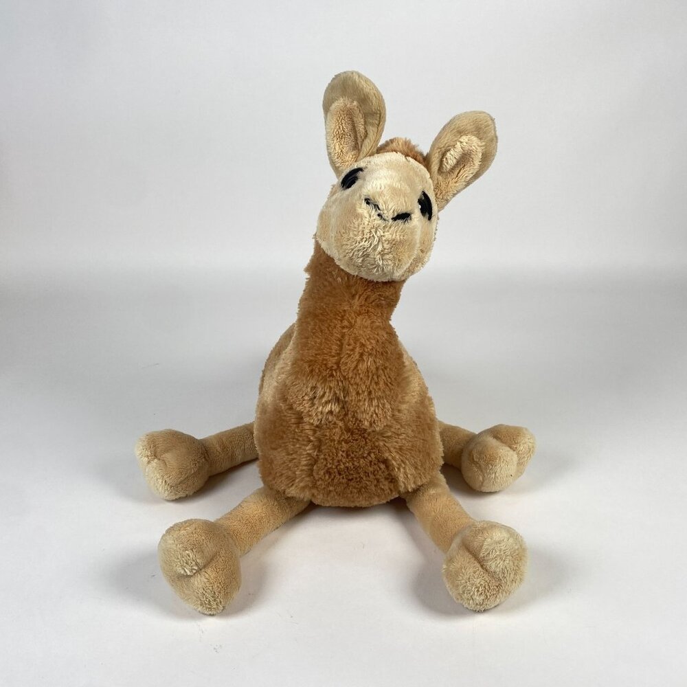 Gund Loretta Llama Plush Stuffed Animal Toy Light Brown 30086 Floppy